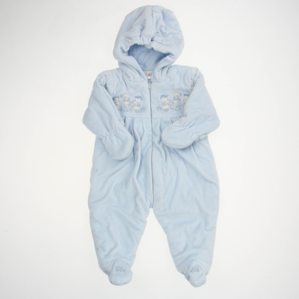 Cuddle Bear Boys Light Blue Bunting size: 3-6 Months